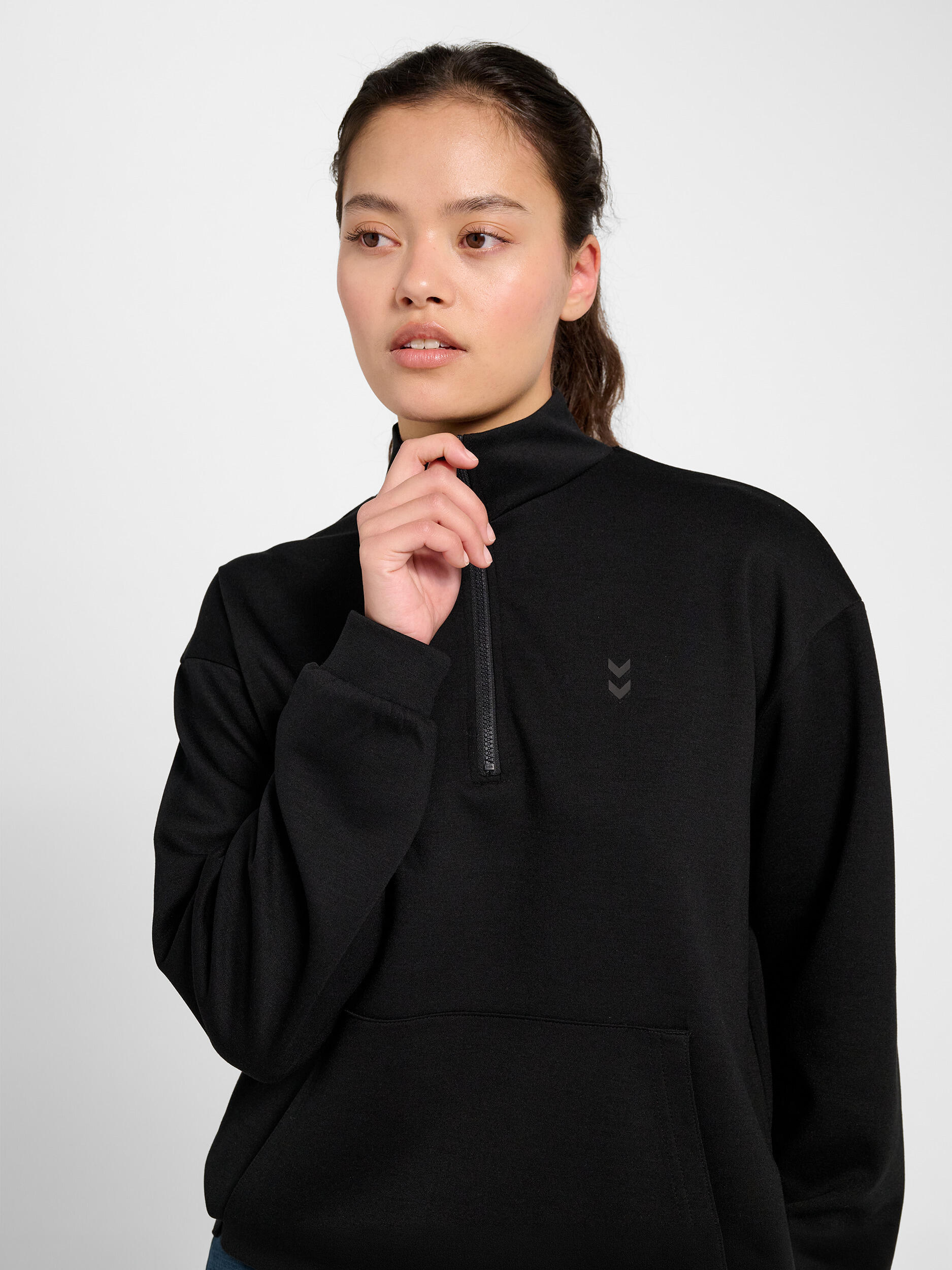 Fermeture Éclair Zip Sweat-Shirt Hmlyoga Entraînement Femme 4/7