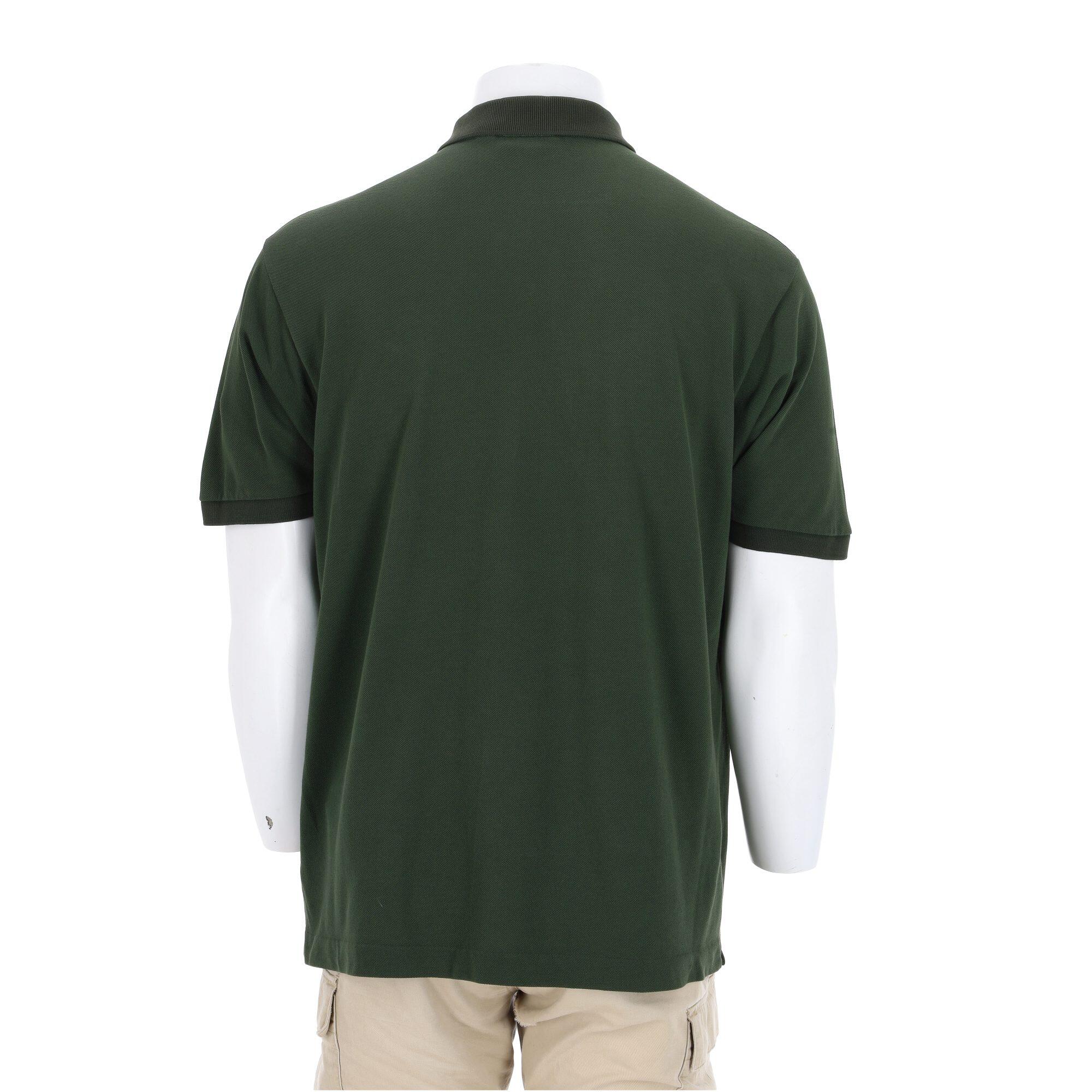 Seconde vie - Polo manches courtes Homme  Vert - Très bon état 2/7