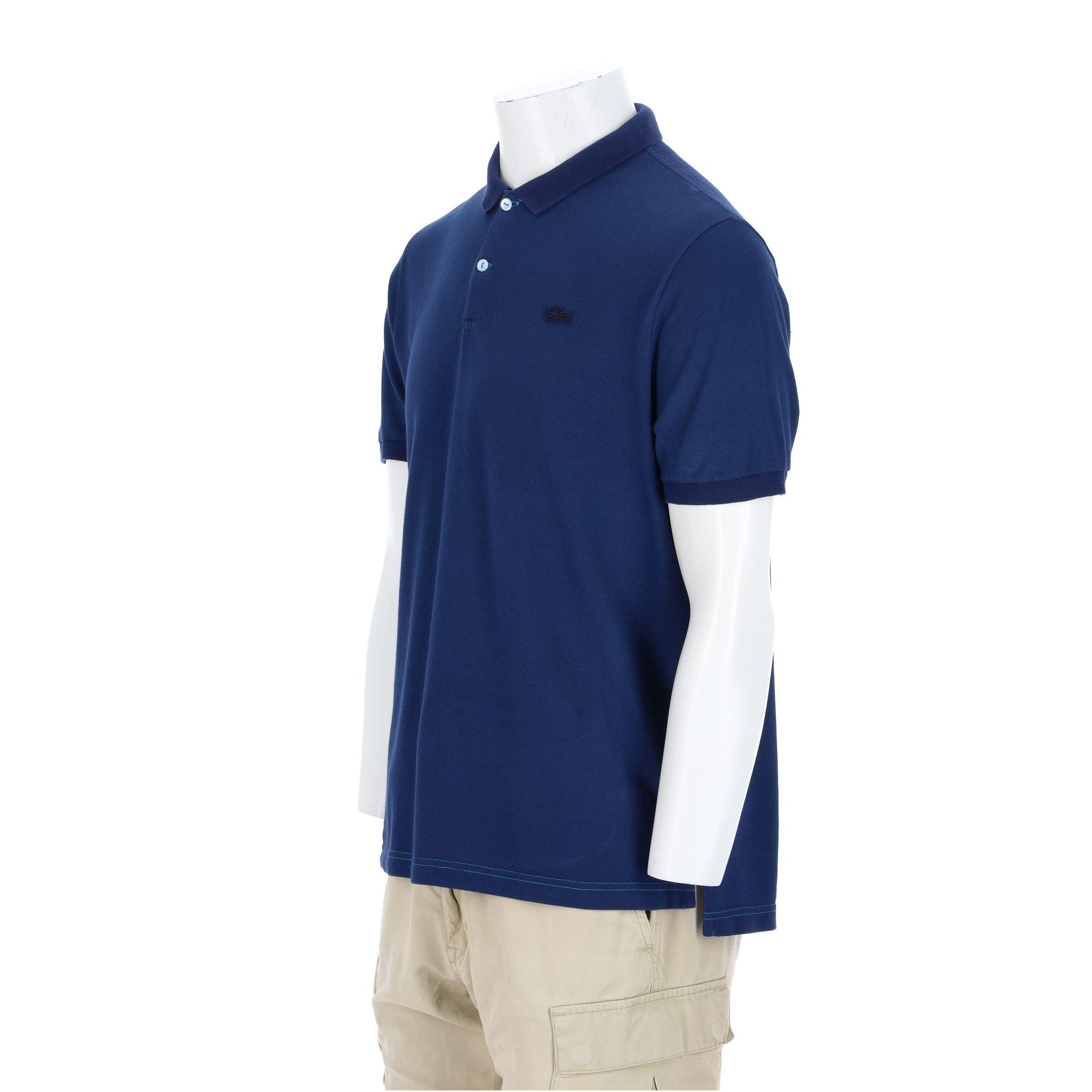 Seconde vie - Polo manches courtes Homme  Marine - Excellent 4/7