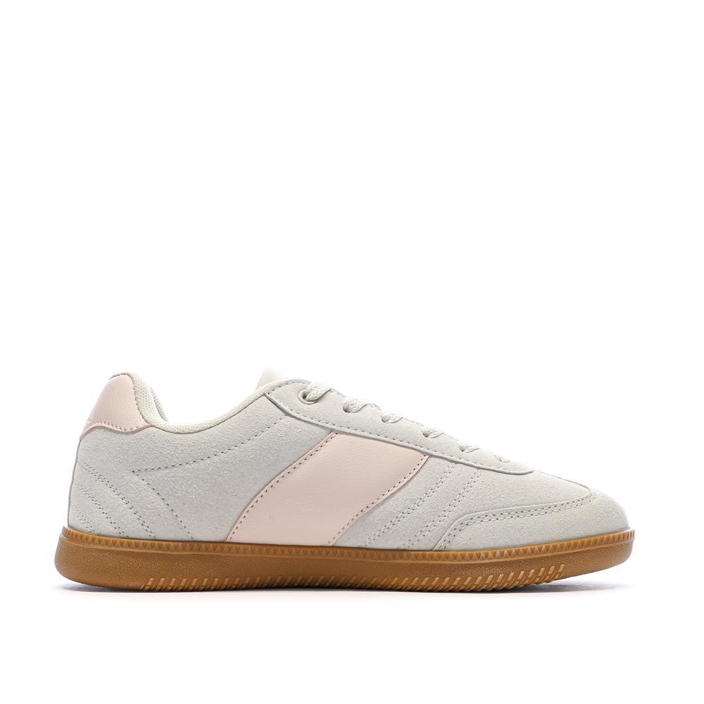 Kappa Mattea Wildleder Sneaker für Damen Grau/Rosa 2/7