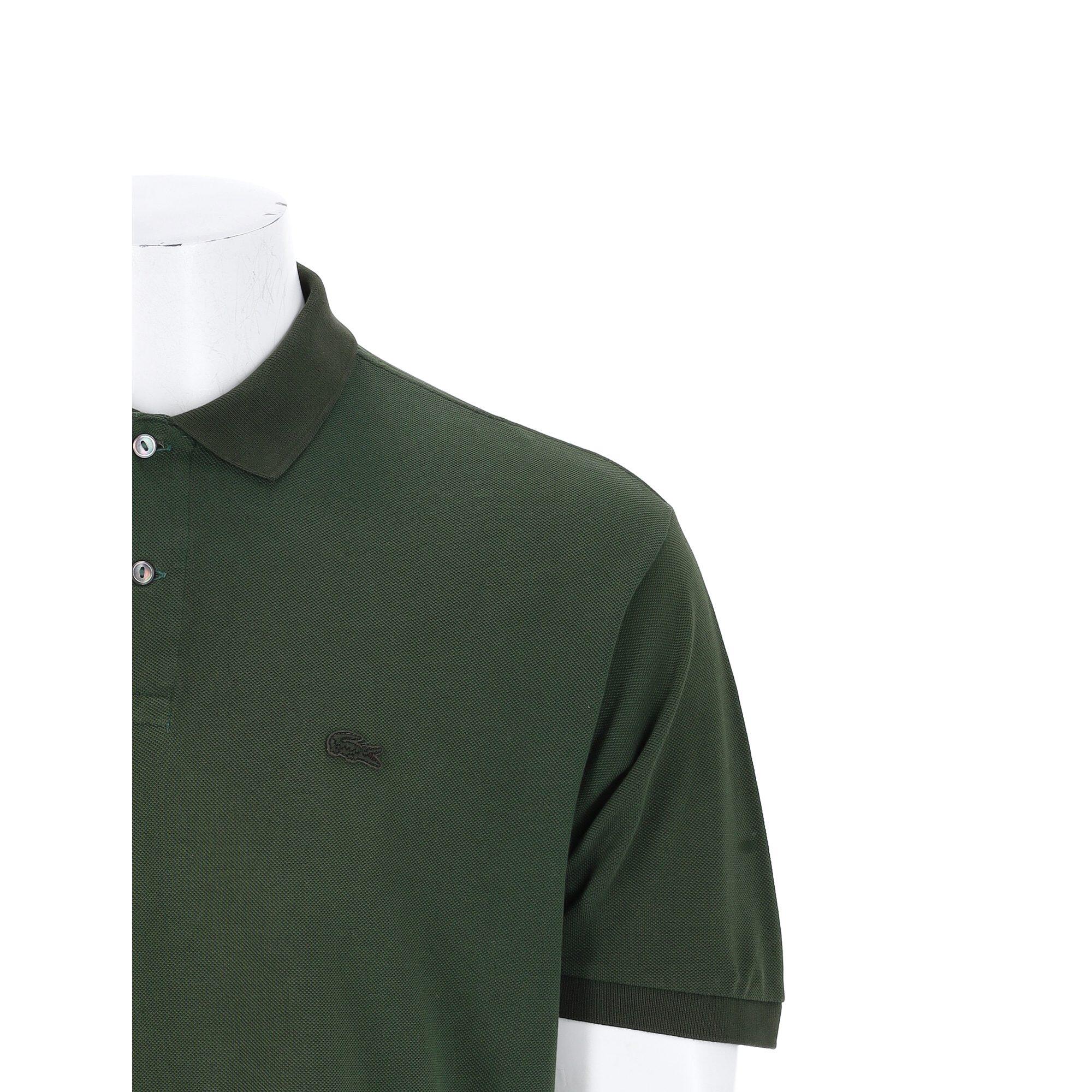 Seconde vie - Polo manches courtes Homme  Vert - Très bon état 6/7
