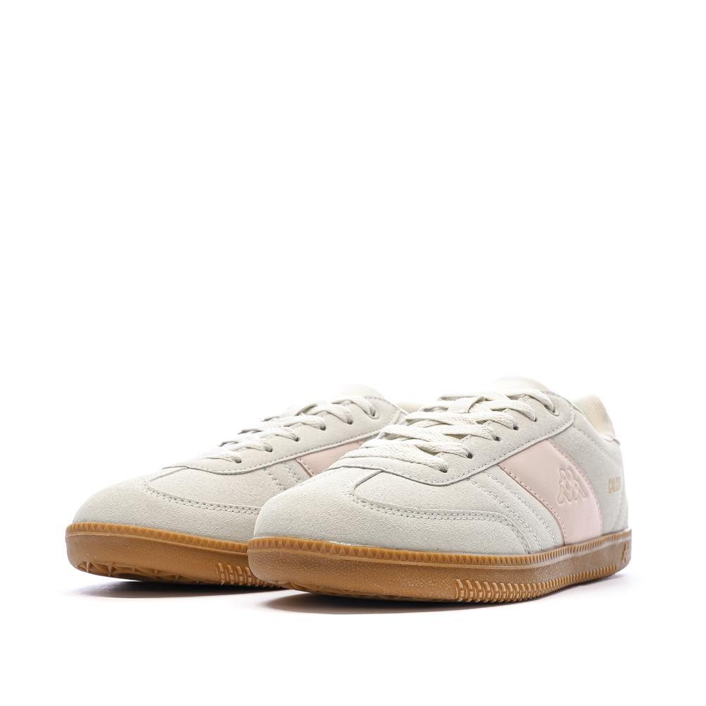 Kappa Mattea Wildleder Sneaker für Damen Grau/Rosa 6/7