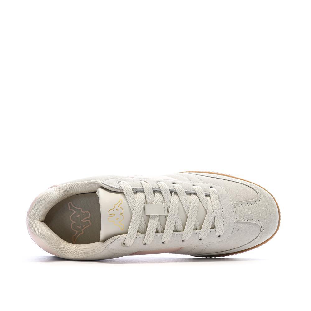 Kappa Mattea Wildleder Sneaker für Damen Grau/Rosa 4/7