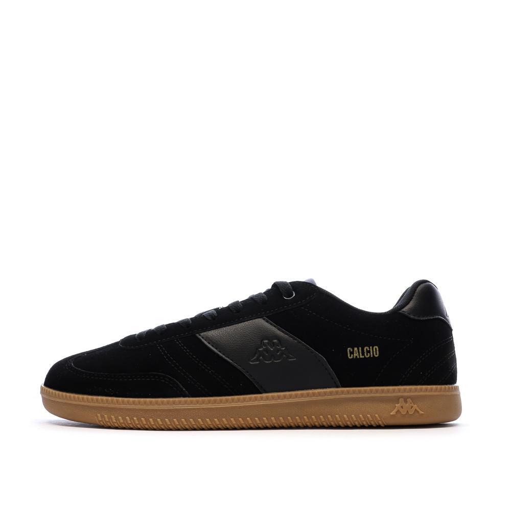 Men's Kappa Mattea Suede Black Trainers