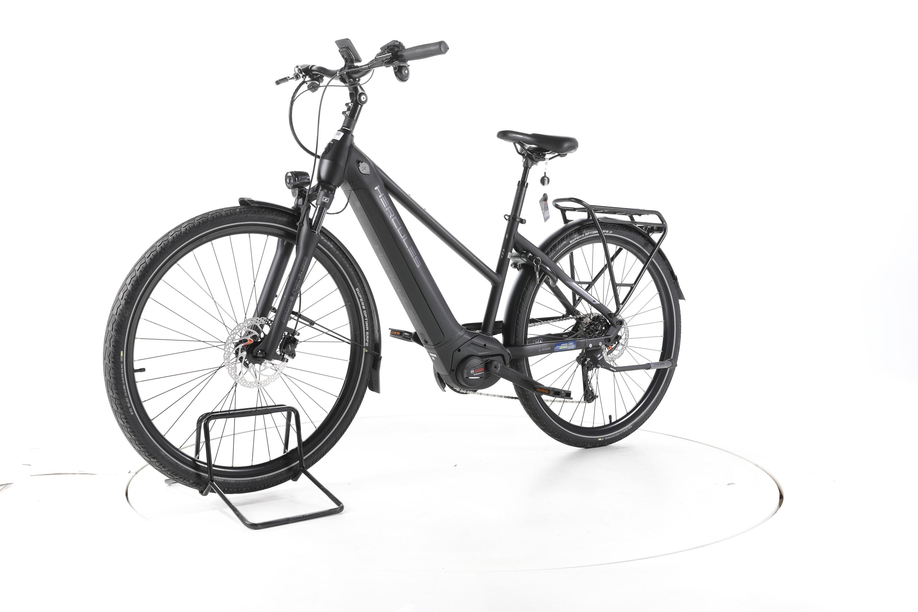 Refurbished - Hercules Futura Sport I-8 Trekking E-Bike - Very Good Condition 5/7
