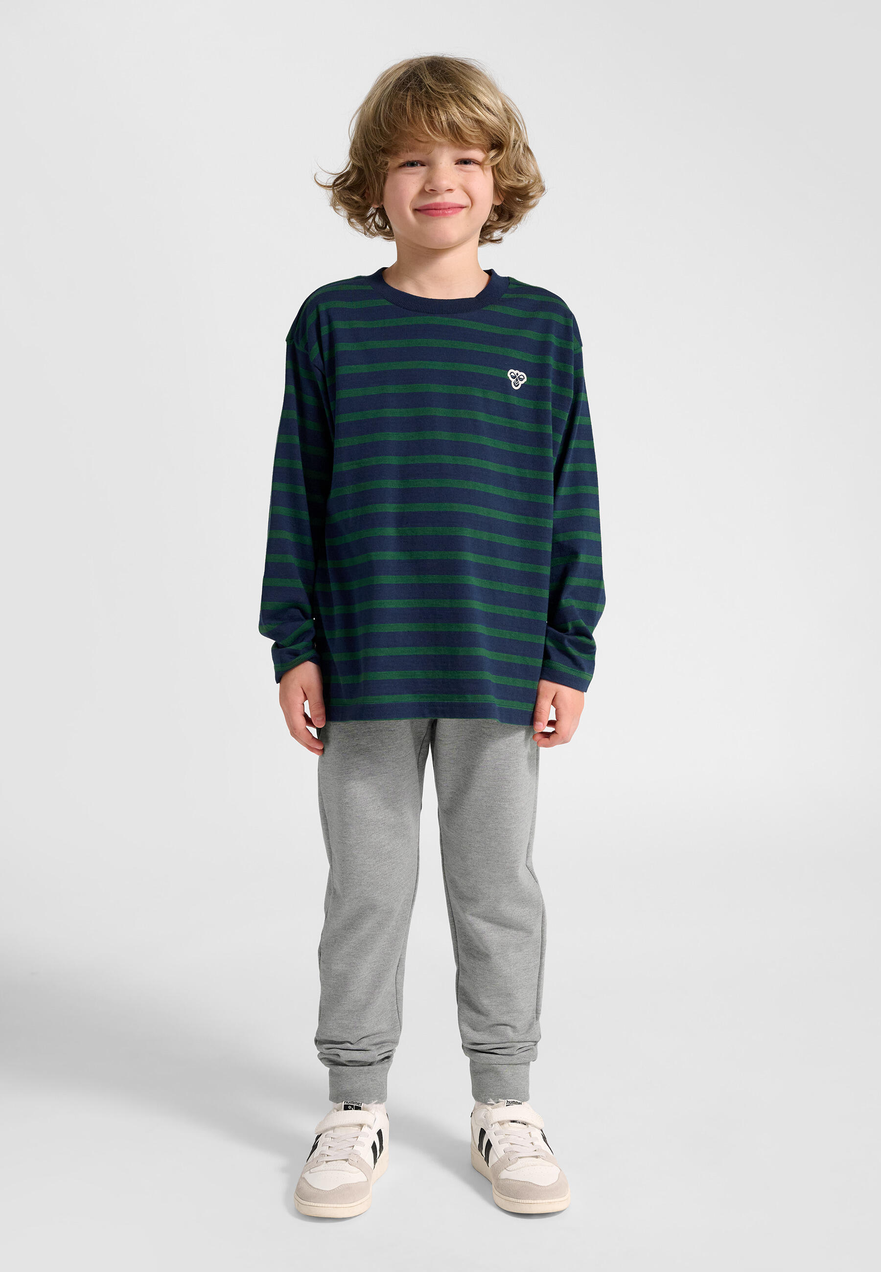 Camiseta Hmljr Loose Los Niños Unisex 3/7