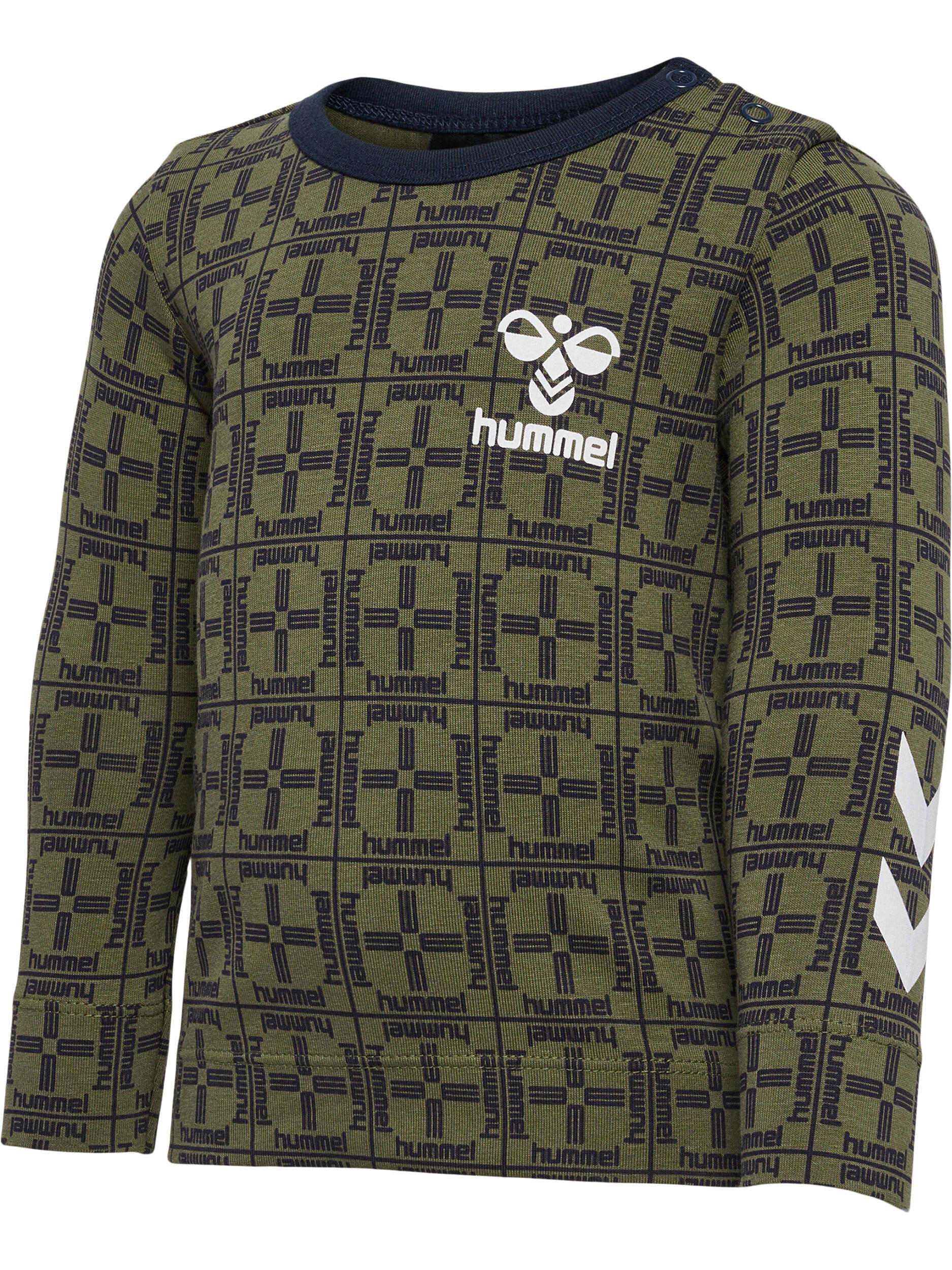 Instap T-Shirt Hmlcheck Jongens 4/6