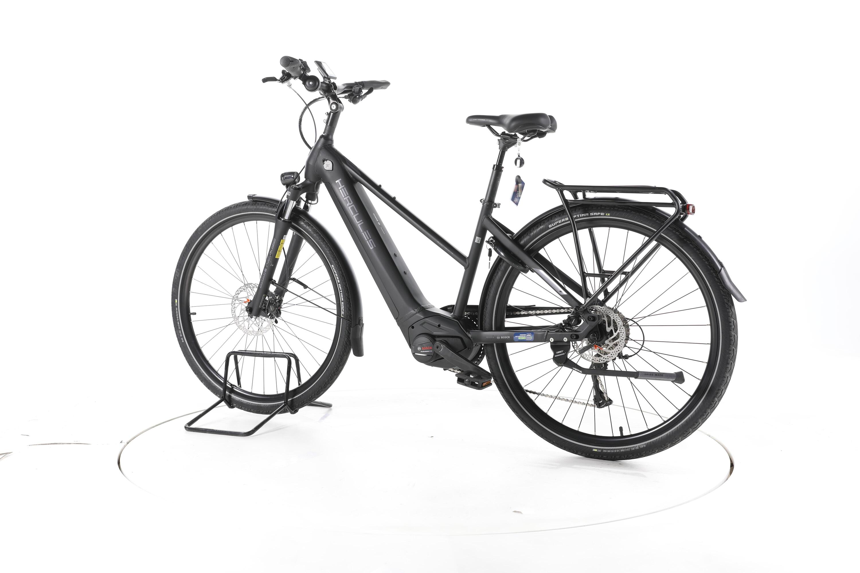 Refurbished - Hercules Futura Sport I-8 Trekking E-Bike - Very Good Condition 7/7