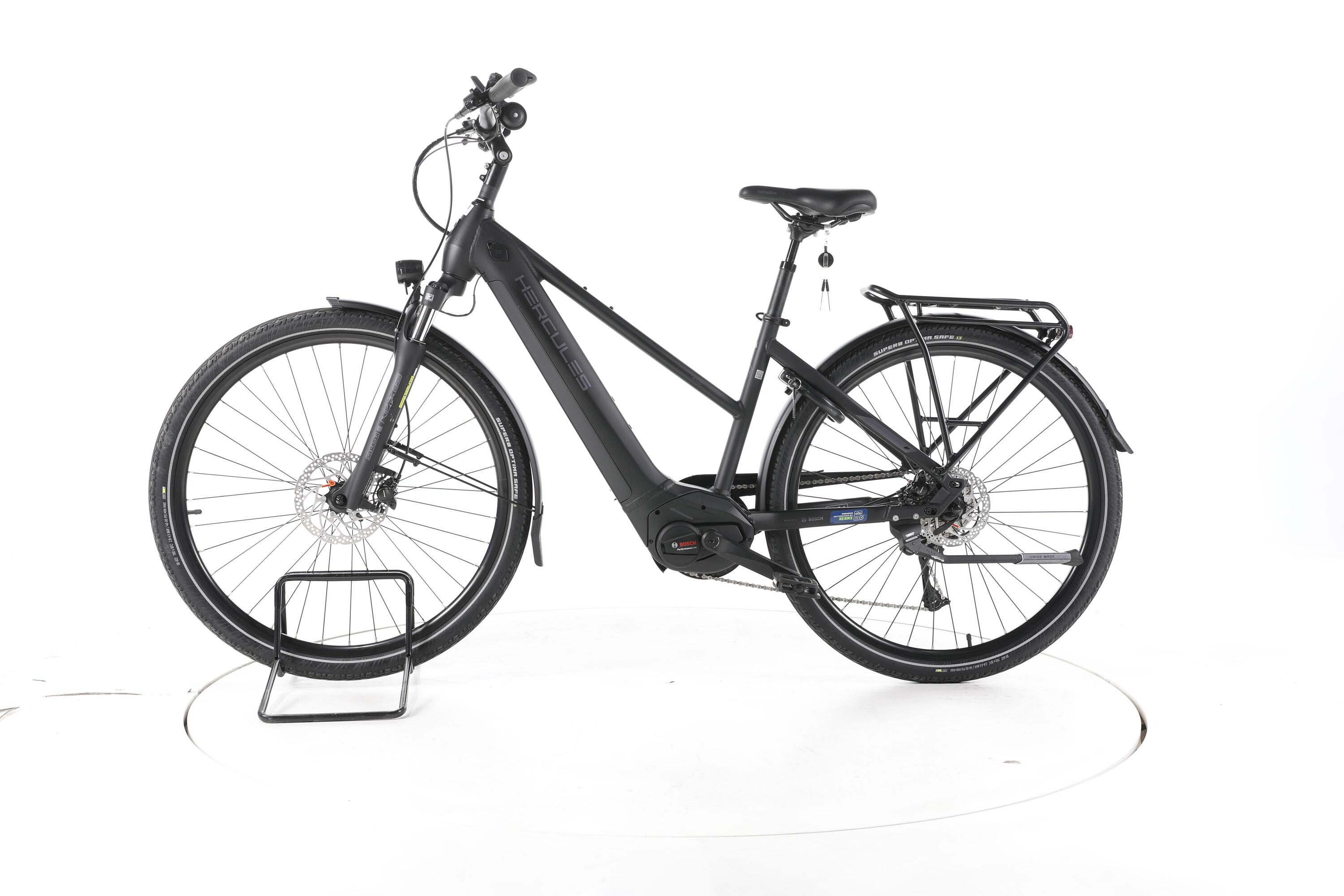 Refurbished - Hercules Futura Sport I-8 Trekking E-Bike - Very Good Condition 6/7