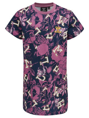 Meisjes t-shirt jurk hummel drama