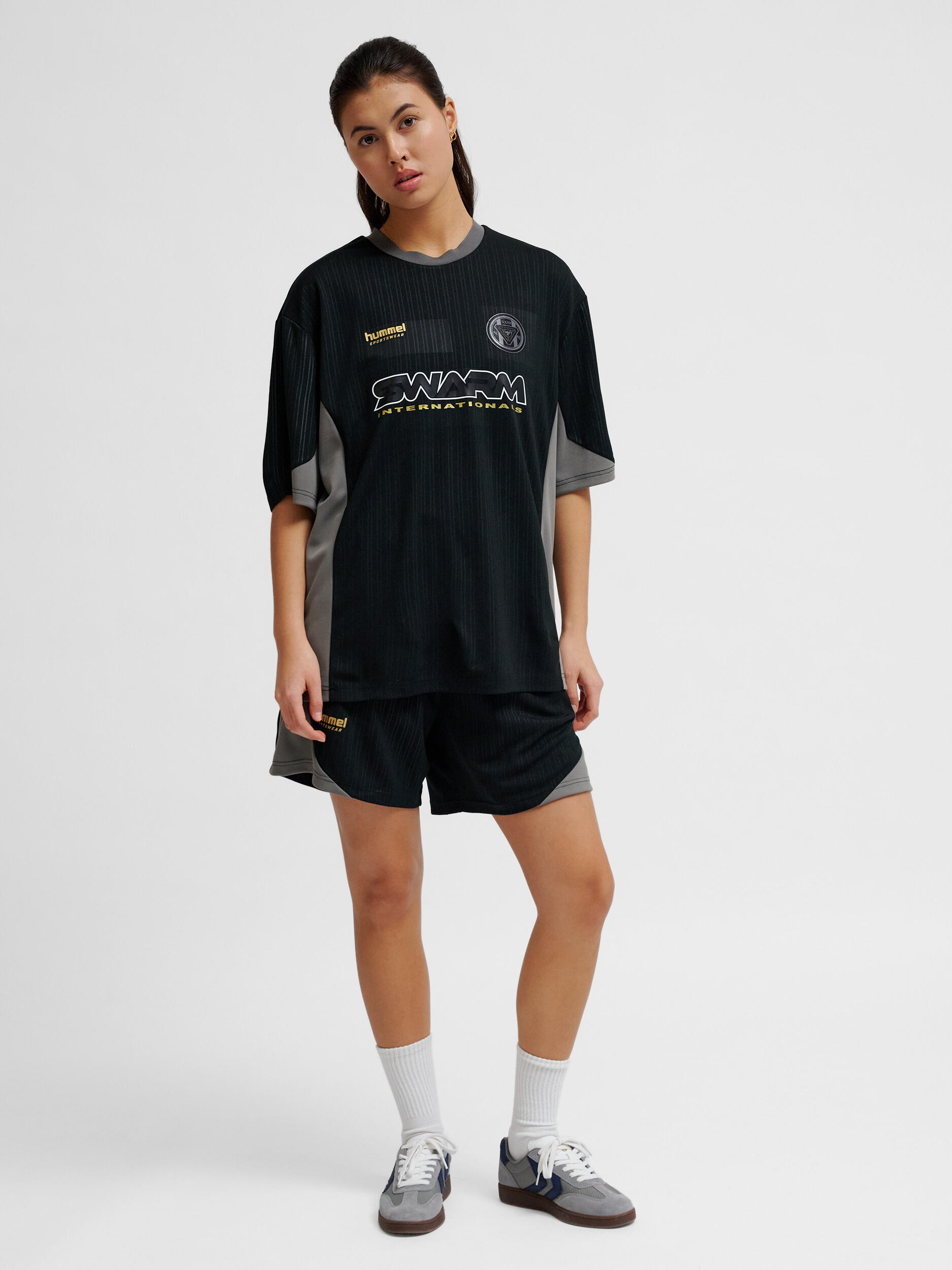 T-Shirt Hmlloose Fußball Erwachsene 3/7