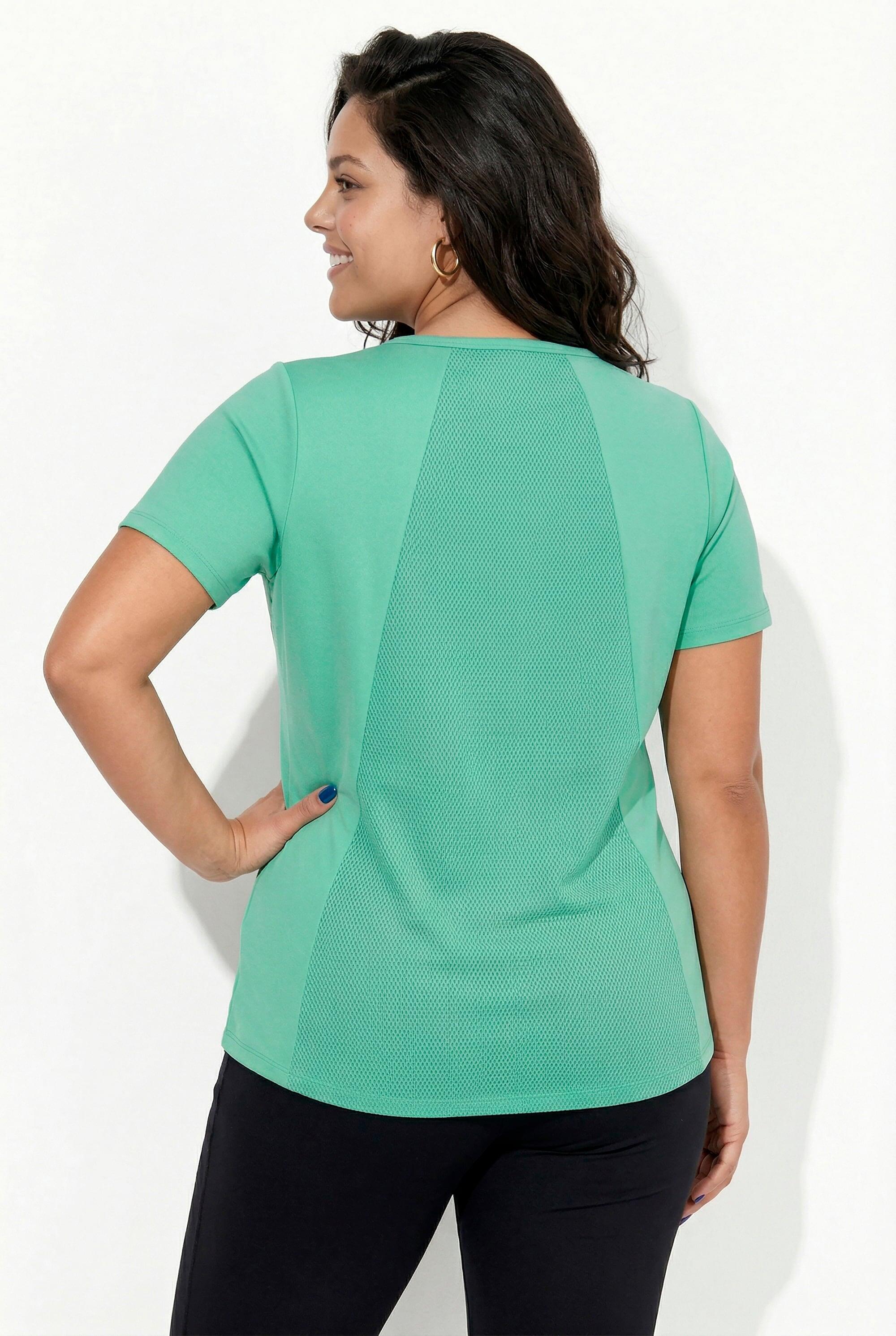 Damen Funktions-Shirt UV-Schutz Rundhals Halbarm 2/7