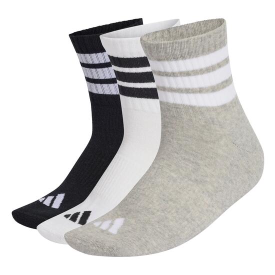 Chaussettes mi-haute adidas 3-Stripes (x3)
