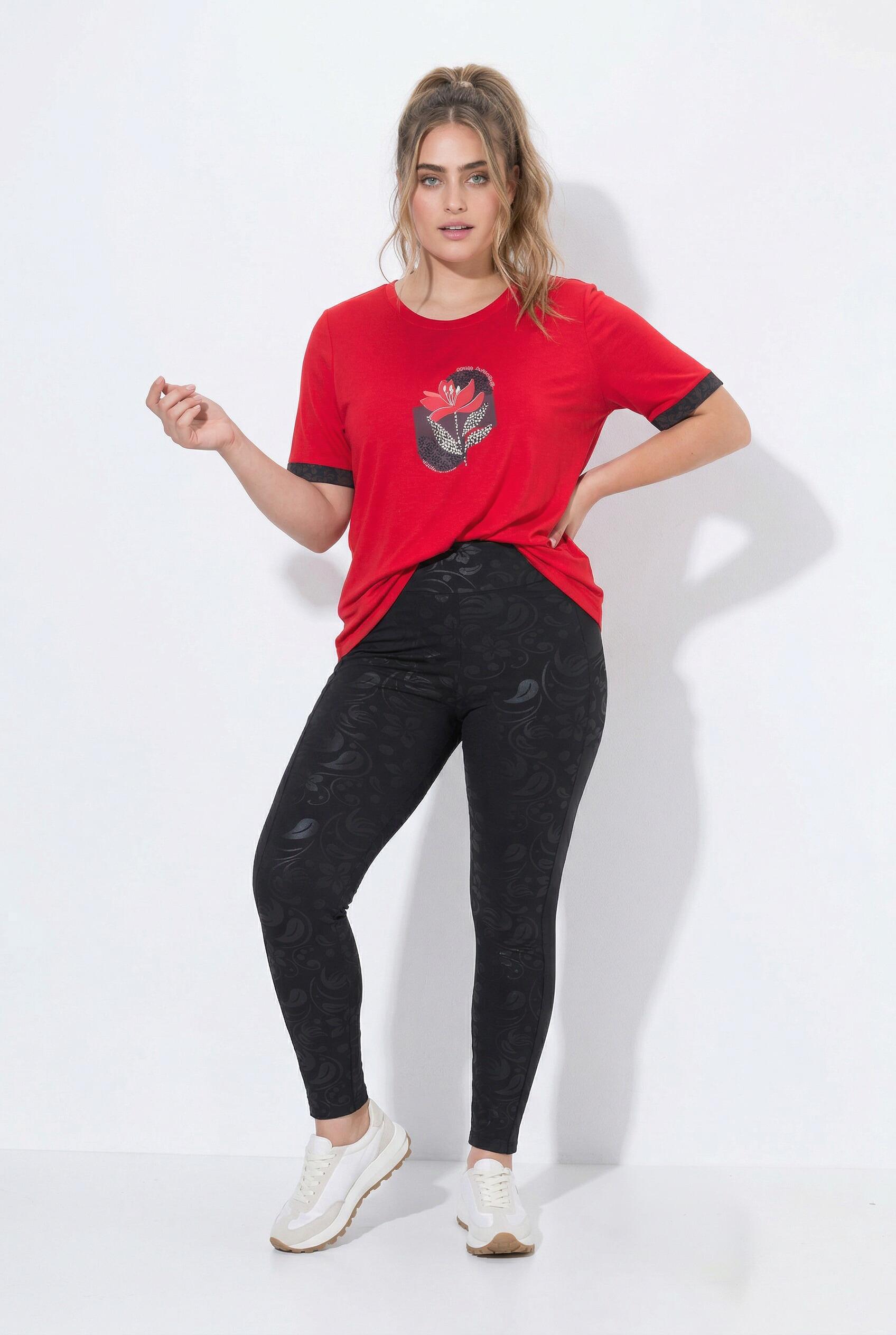 Femme Legging de sport taille haute et élastique matière séchant rapidement 6/7