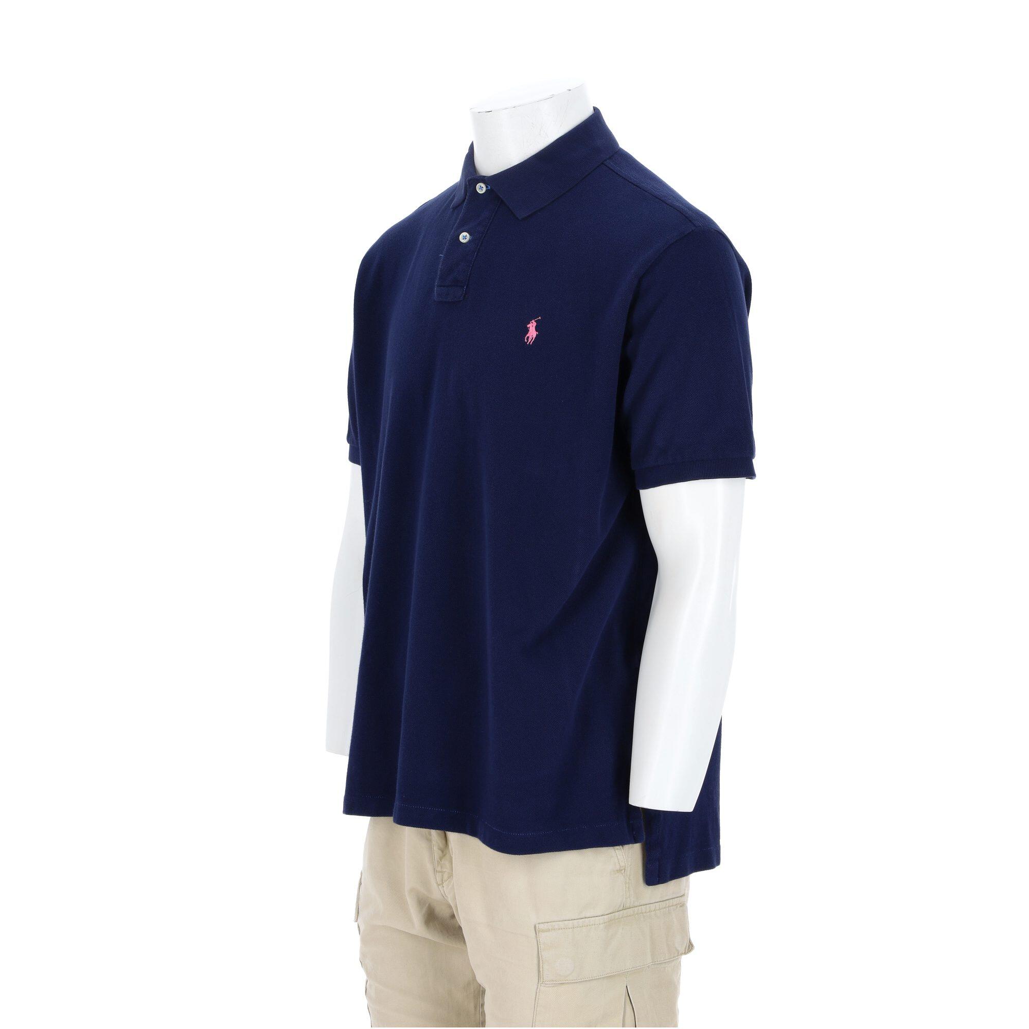 Tweedehands - Polo Ralph Lauren heren polo korte mouwen Custom Fit - Als nieuw 4/7