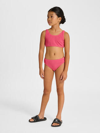 Maillot de bain 2 pièces plissé fille Hummel