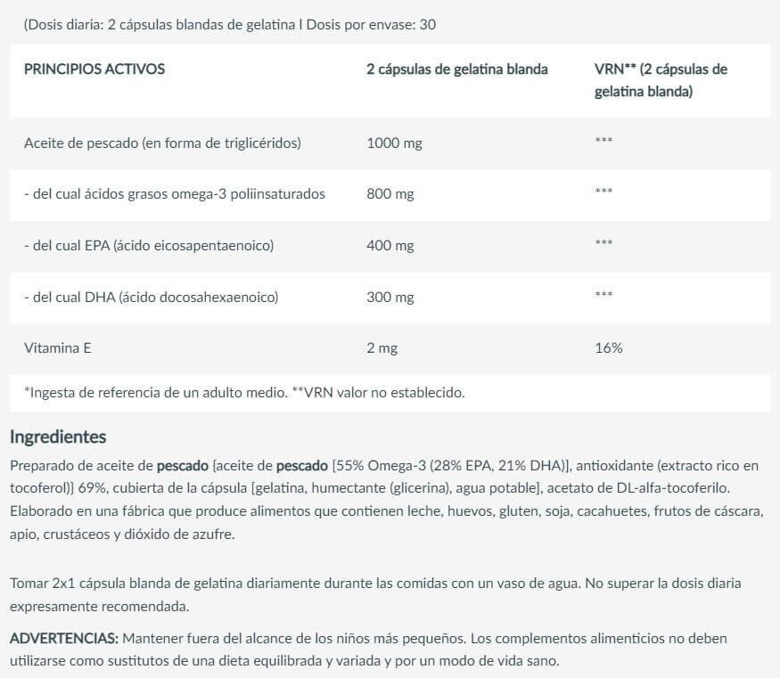 Omega-3 Triglicéridos - 60 Softgels [BiotechUSA] Biotech USA 2/2