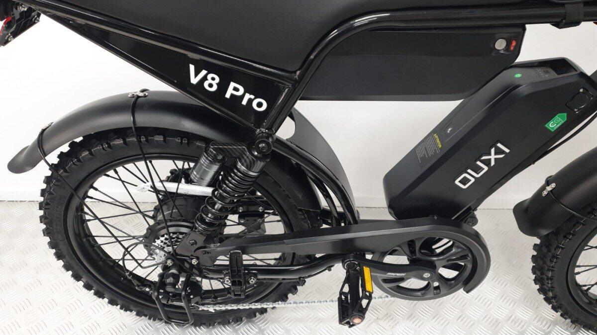 OUXI V8 PRO | Fatbike Kids 20" | Dubbele accu | 250W | Zwart 3/5