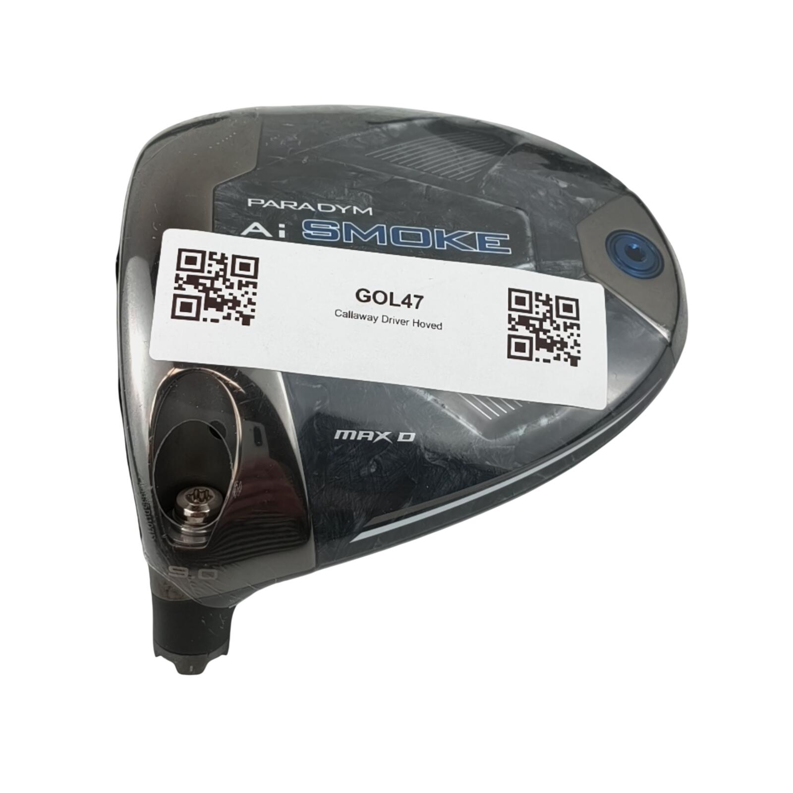 Linkshandig Callaway AI Smoke Max D Driver Hoofd / Loft 9 2/4