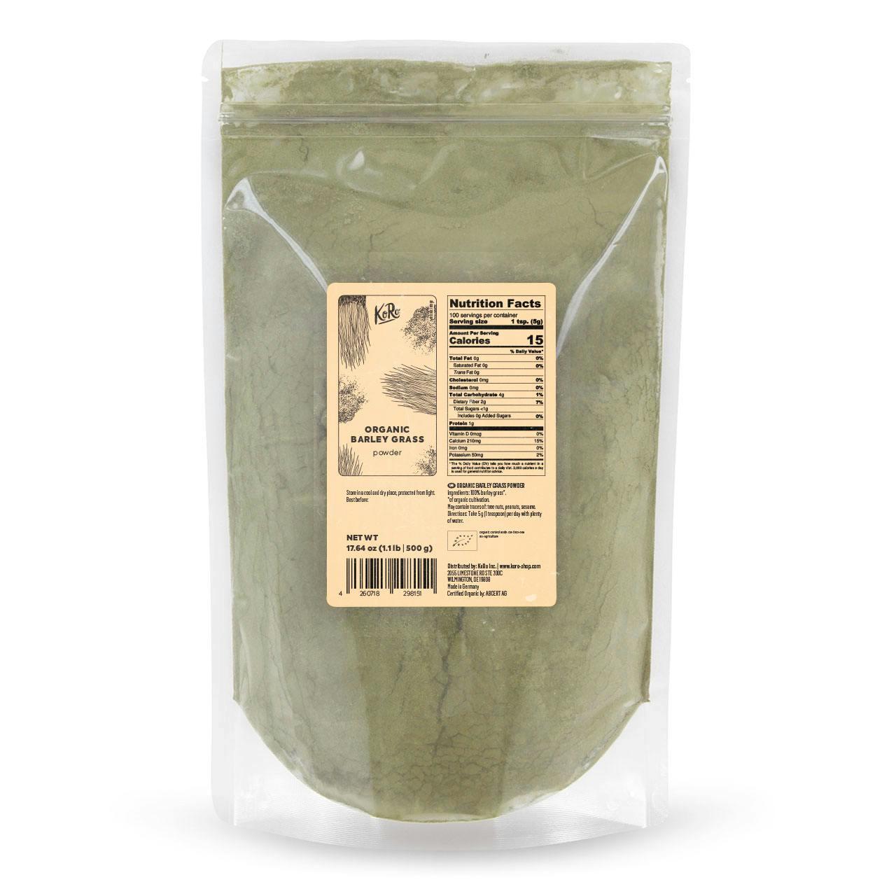 Herbe d’orge en poudre bio 500 g 2/7