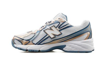 Sportschoenen 740 blue gold metallic