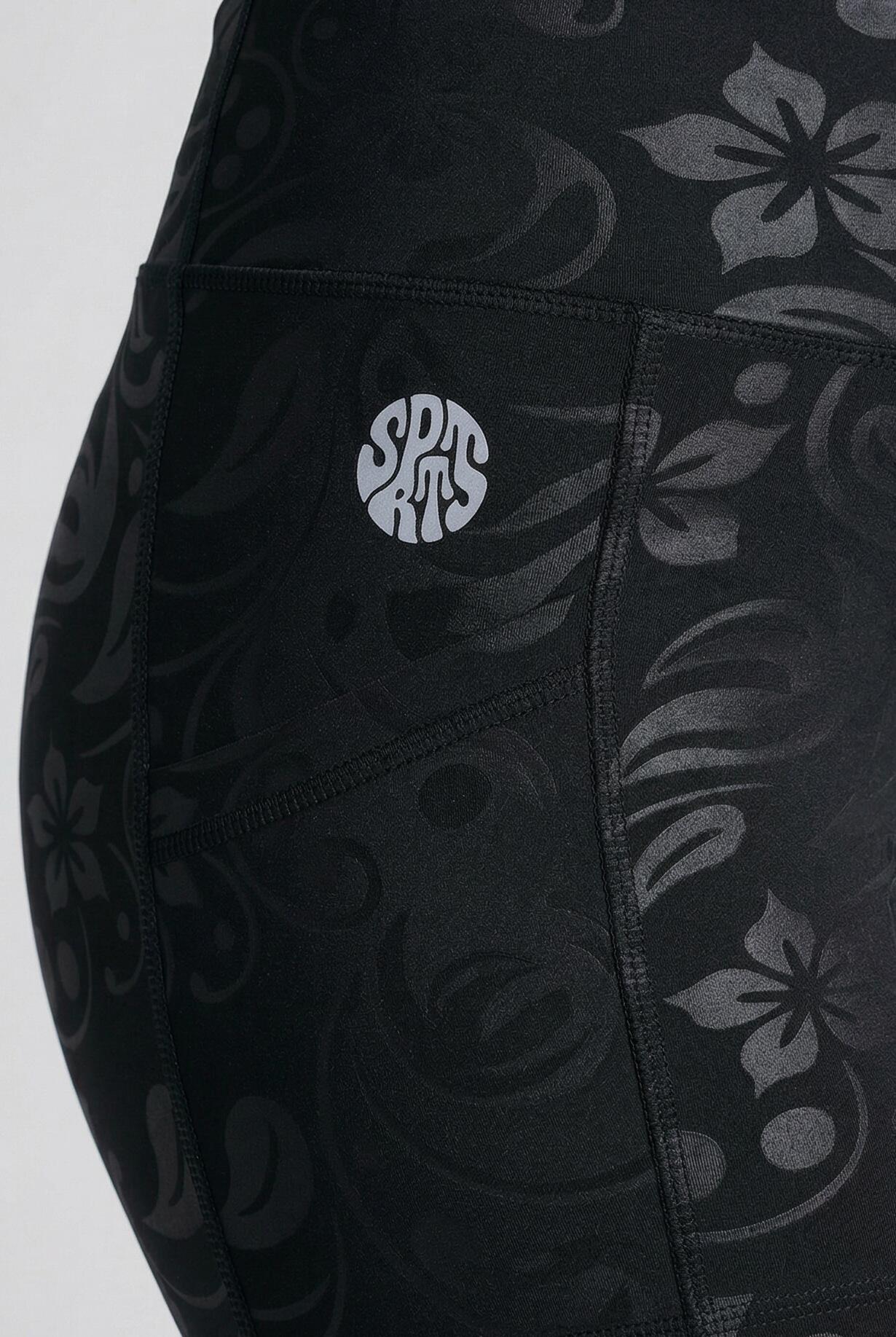 Femme Legging de sport taille haute et élastique matière séchant rapidement 3/7