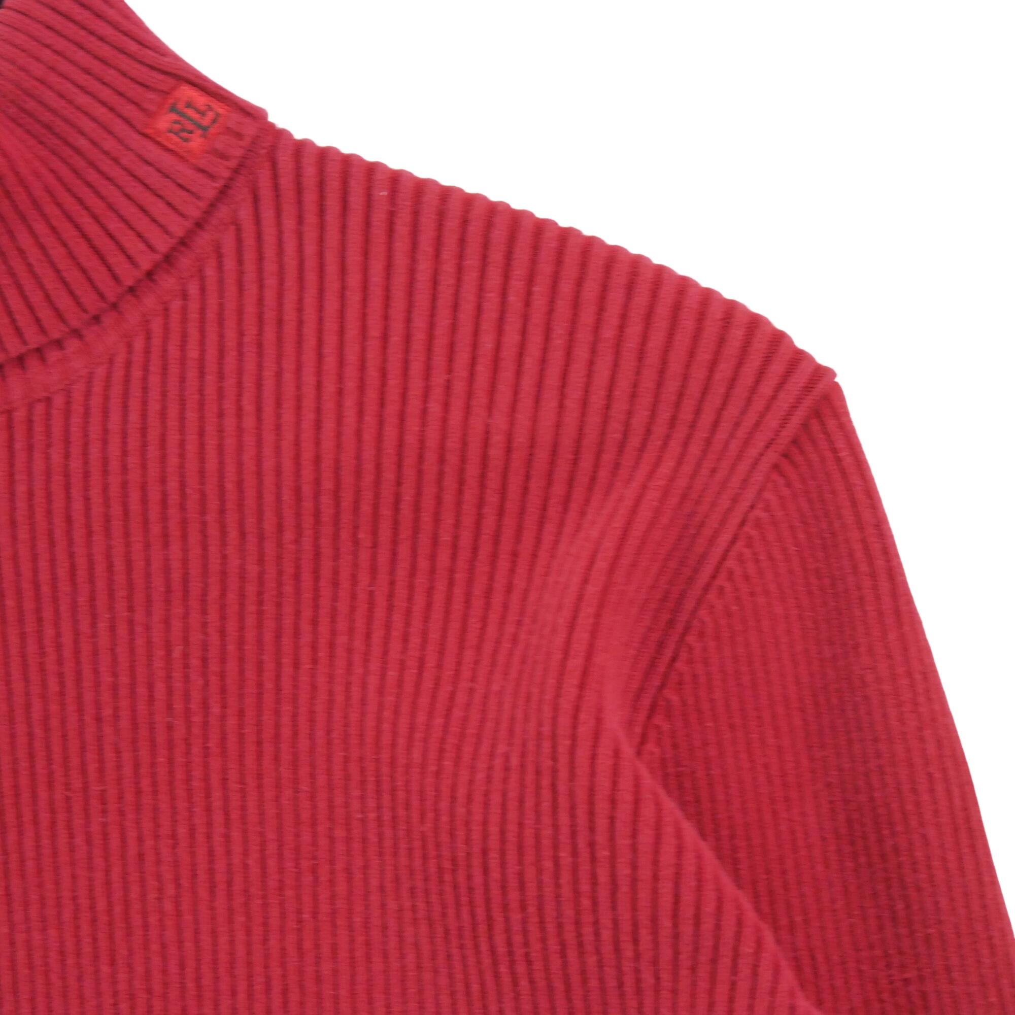 Tweedehands - Lauren Ralph Lauren dames trui rood - Als nieuw 3/5