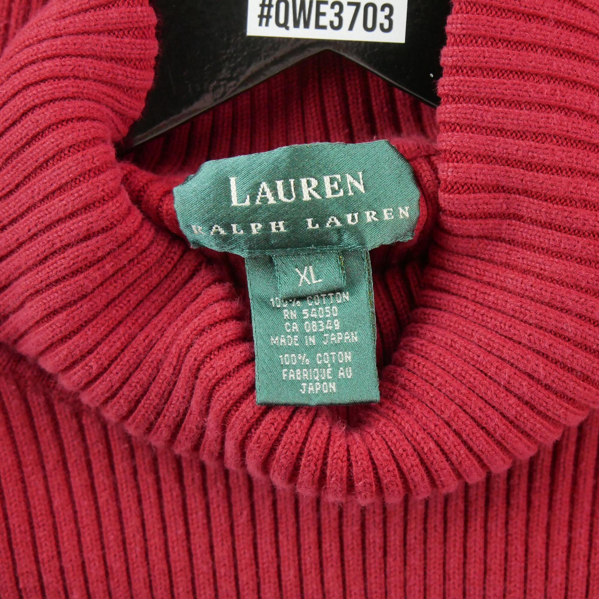 Tweedehands - Lauren Ralph Lauren dames trui rood - Als nieuw 5/5