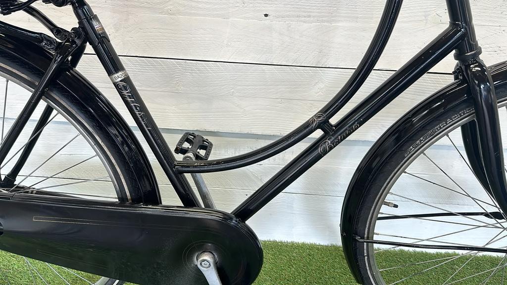 Batavus stadsfiets dames 28" zwart - tweedehands, compleet geserviced 2/3