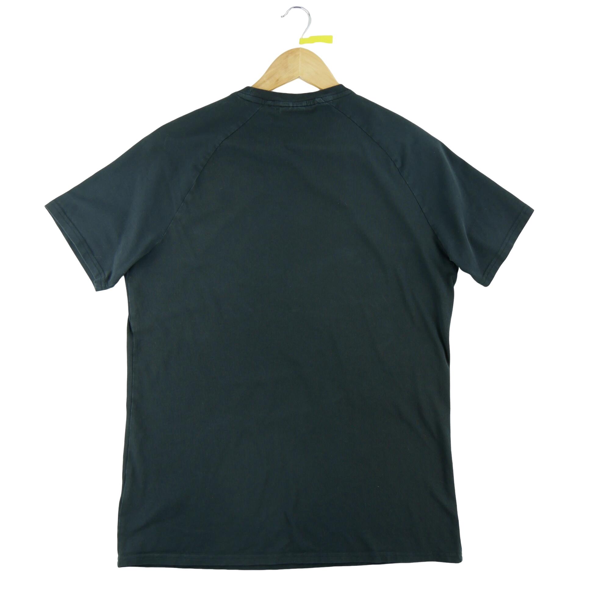 Tweedehands - Gymshark herenshirt Apollo grafisch zwart - Goede staat 2/6