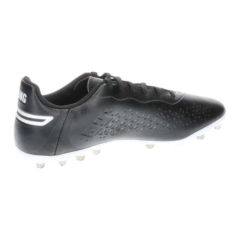 Ghete de fotbal PUMA King Match MG negre-albe 107572-01