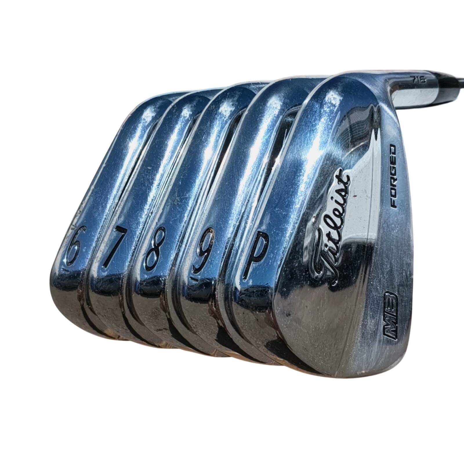 Titleist MB 716 Forged Série de fers / 6-PW / Flex X-Stiff / Acier 3/7