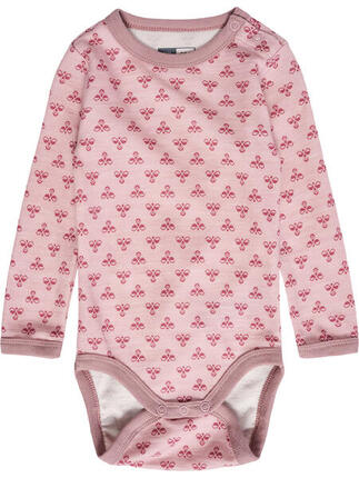 Baby-Body für Mädchen mit langen Ärmeln Hummel Bambo
