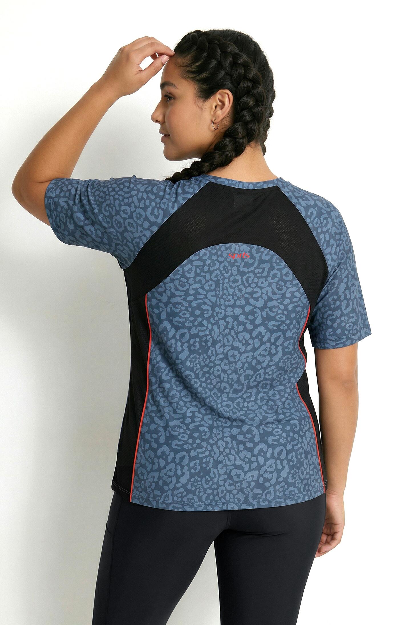 Damen Funktions-Shirt Classic V-Ausschnitt Halbarm recycelt 2/7
