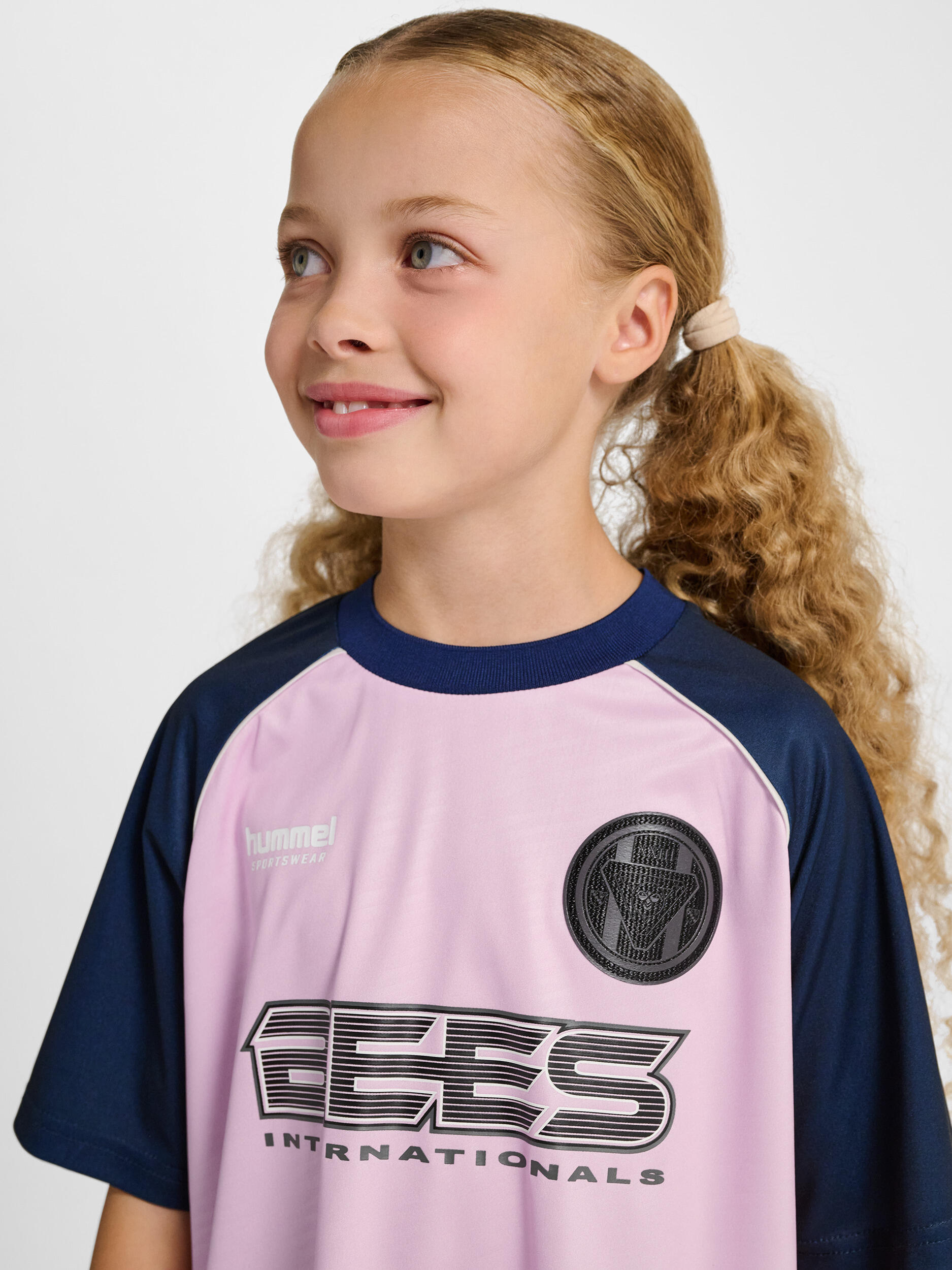 Kleid Raglanärmel Hmljr Loose Mädchen 3/7