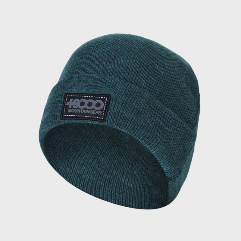 Gorro beanie reversible 100% acrílico verde Viridian +8000 Vigore 195 2/2