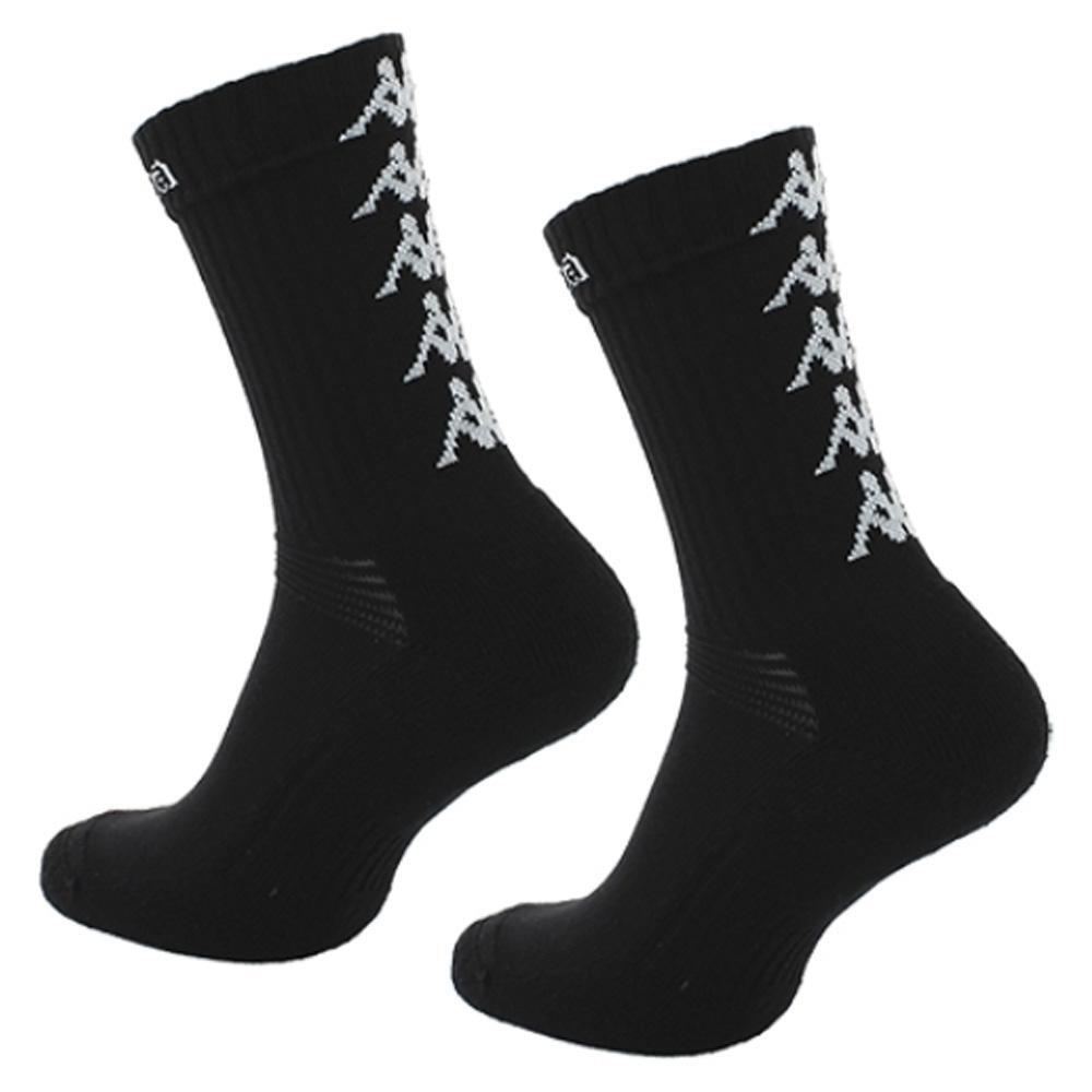 Kappa Eleno Sportsocken Schwarz/Weiß 2/2