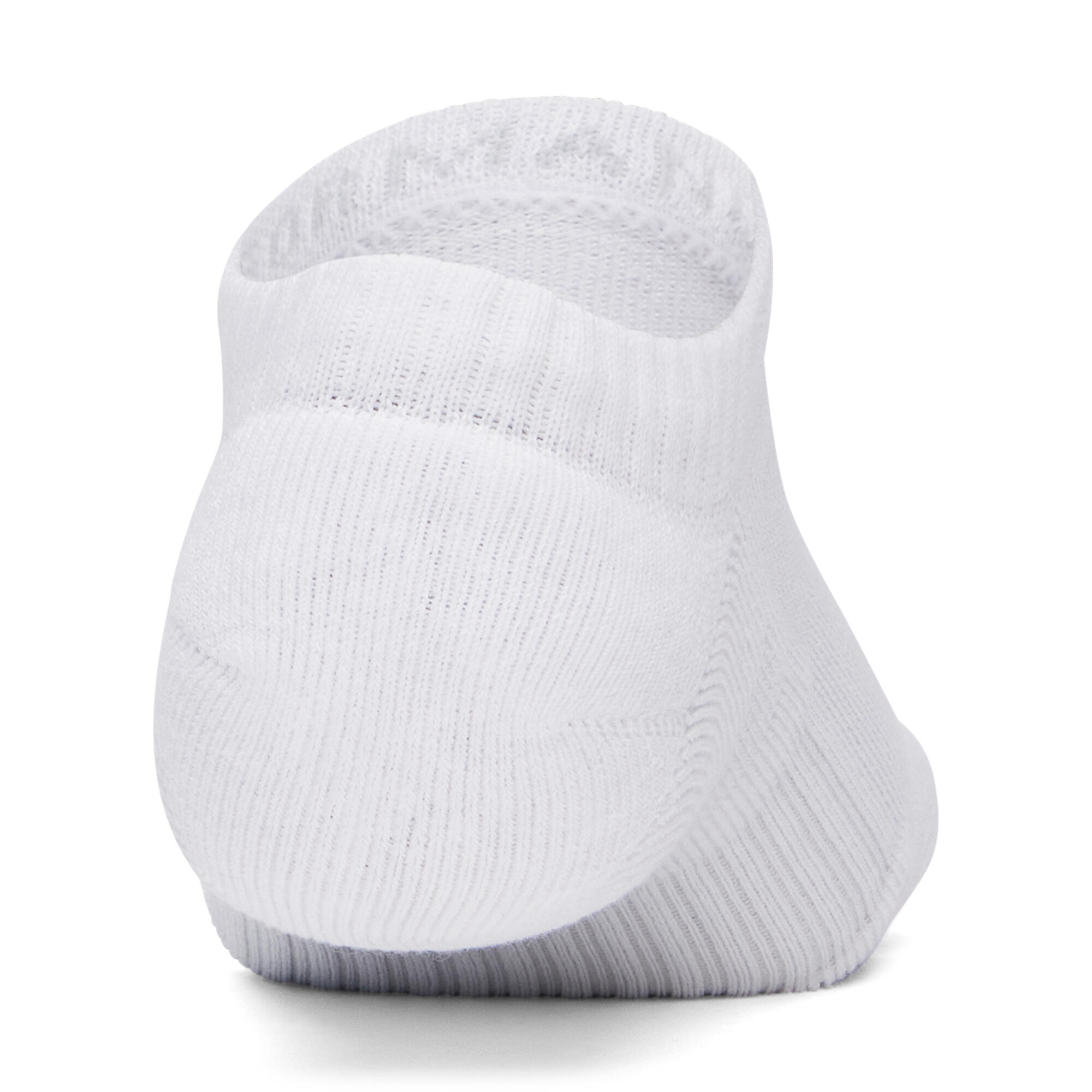 PERFORMANCE BAUMWOLL NO SHOW SOCKEN WEIß (3X) 3/3