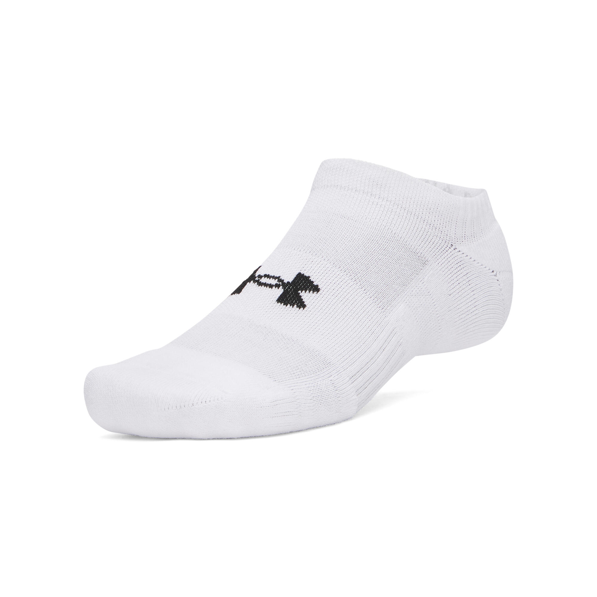 PERFORMANCE BAUMWOLL NO SHOW SOCKEN WEIß (3X) 2/3