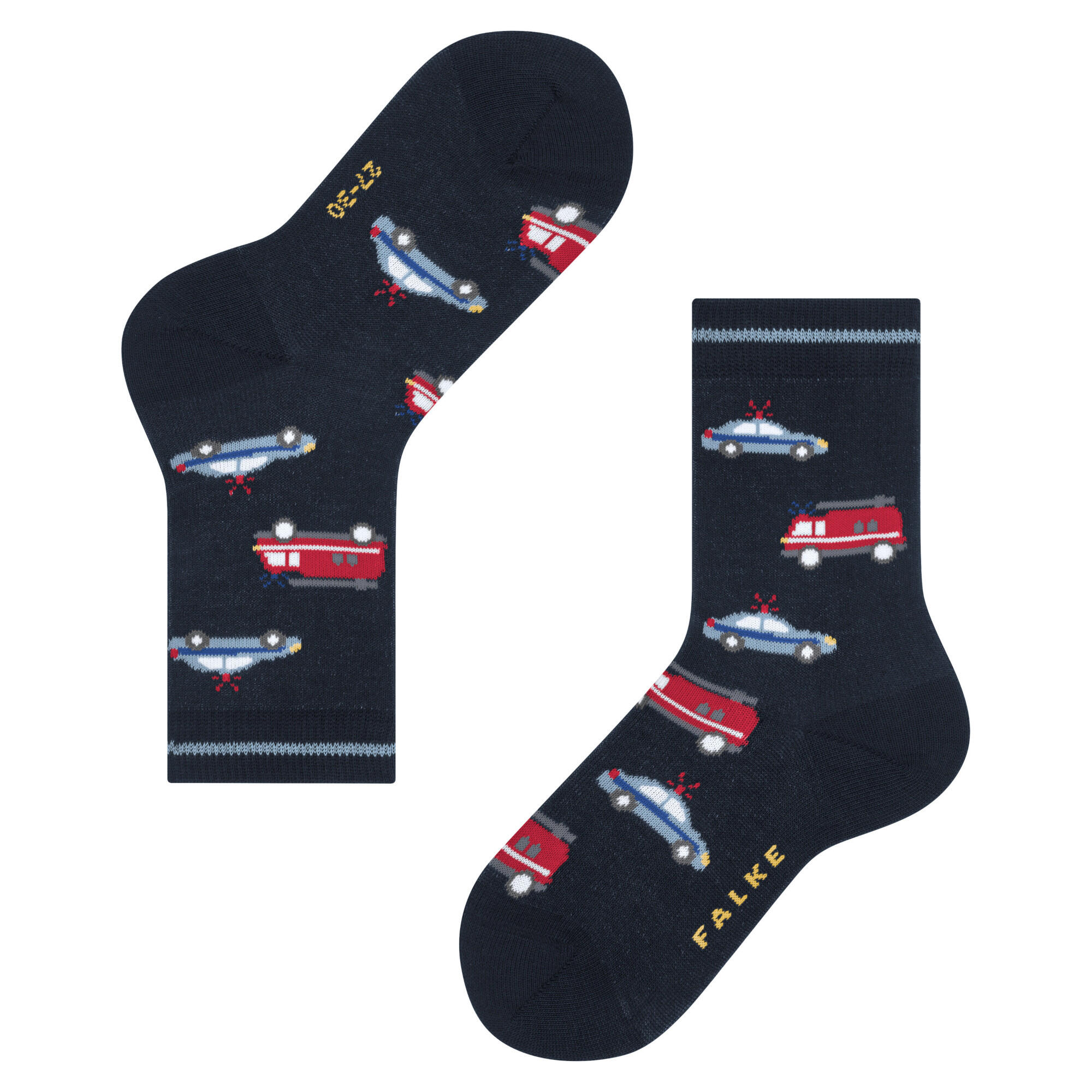 Falke Kinder Socken Police and Fire Cars SO 12297 4/11