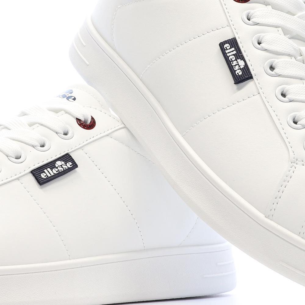 Zapatillas Ellesse Jacob Defender Blancas y Azules Marinas para Hombre 7/7