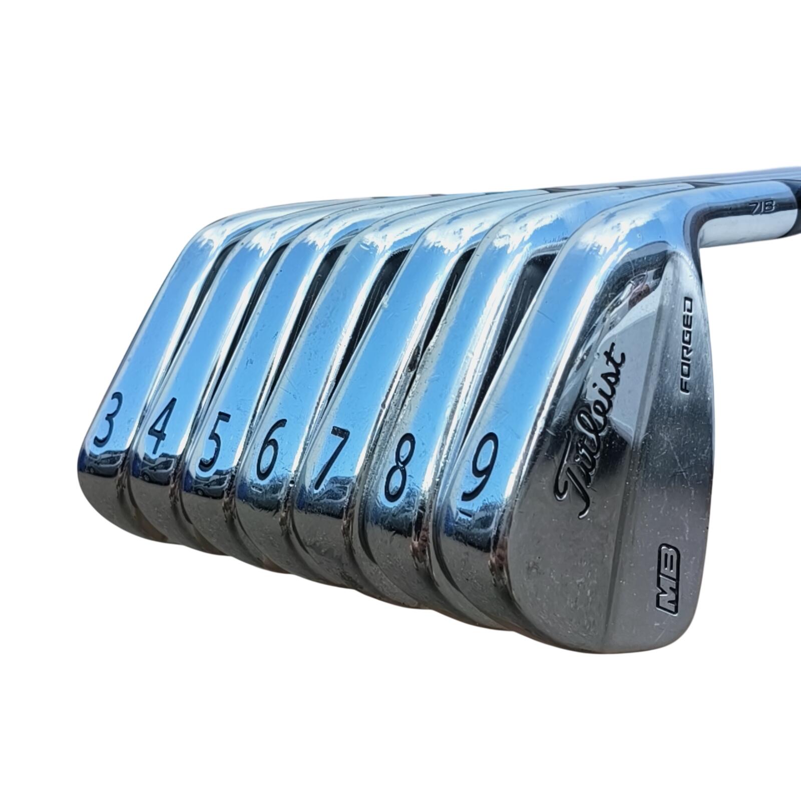 Titleist MB 718 Forged Série de fers / 3-9i / Flex X-Stiff / Acier 3/7