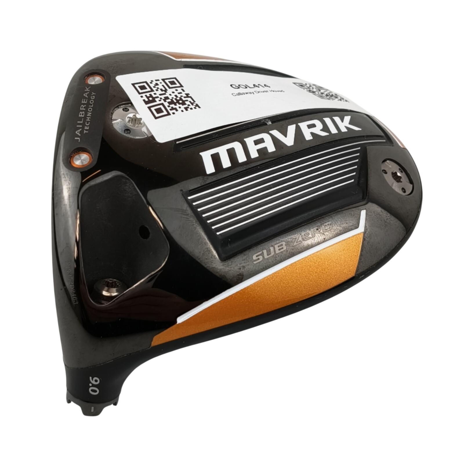 Gaucher Callaway Mavrick Driver Tête / Loft 9 2/5
