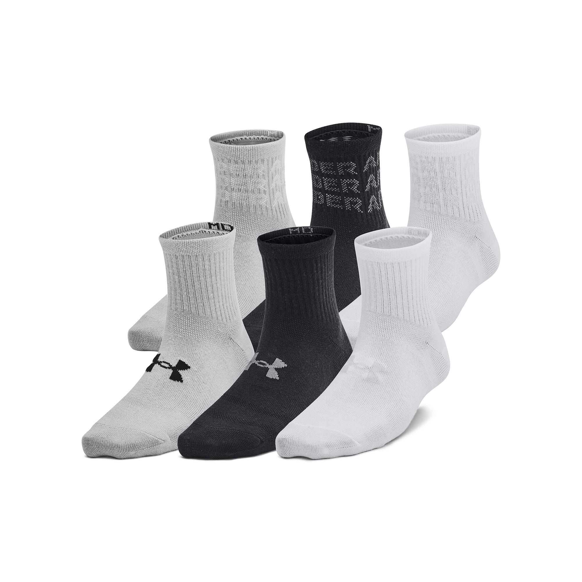 Under Armour Kinder Socken Yth UA Essential 6pk Qtr 1387060 4/4