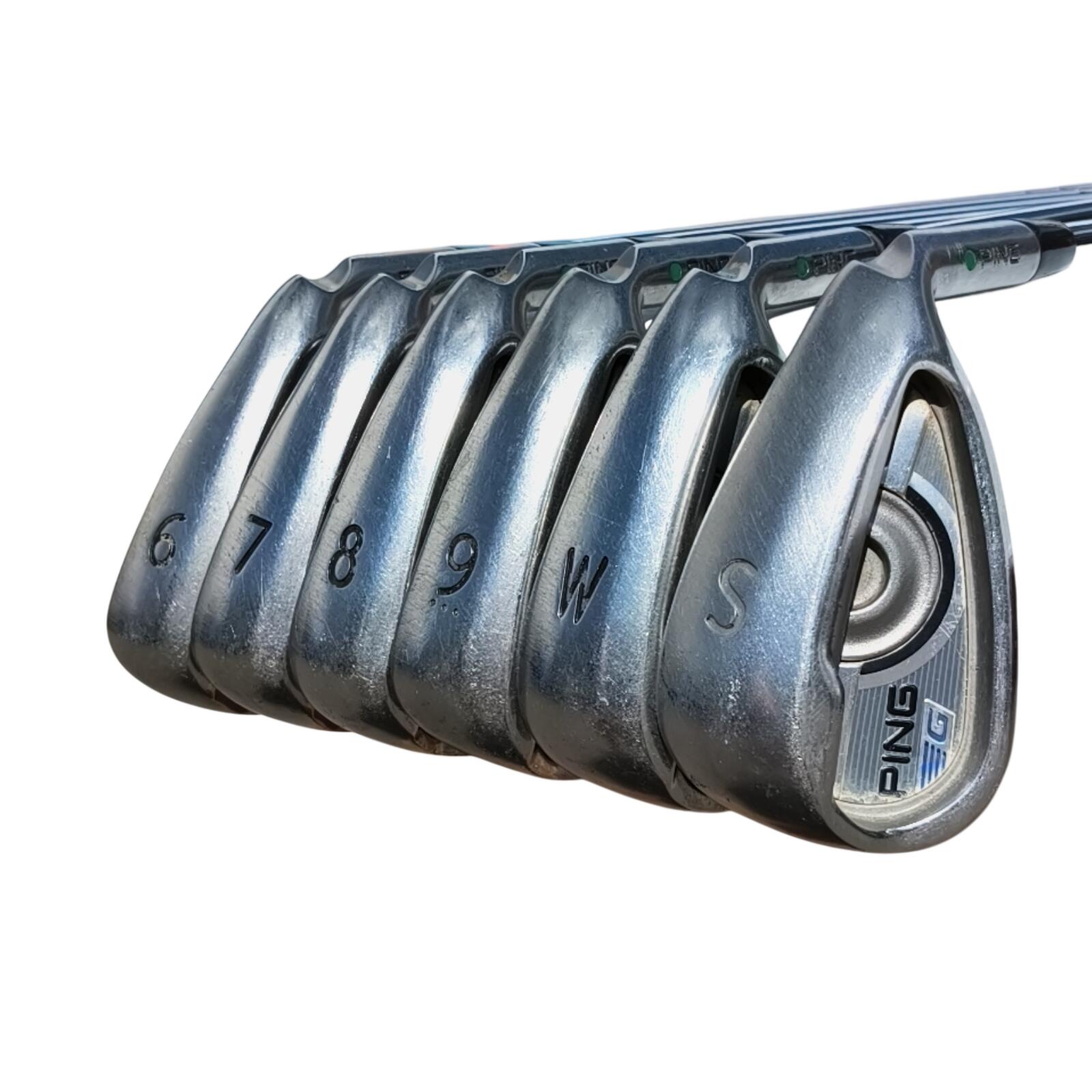 PING G Série de fers / 6-PW+SW / Flex Regular / Acier 3/7
