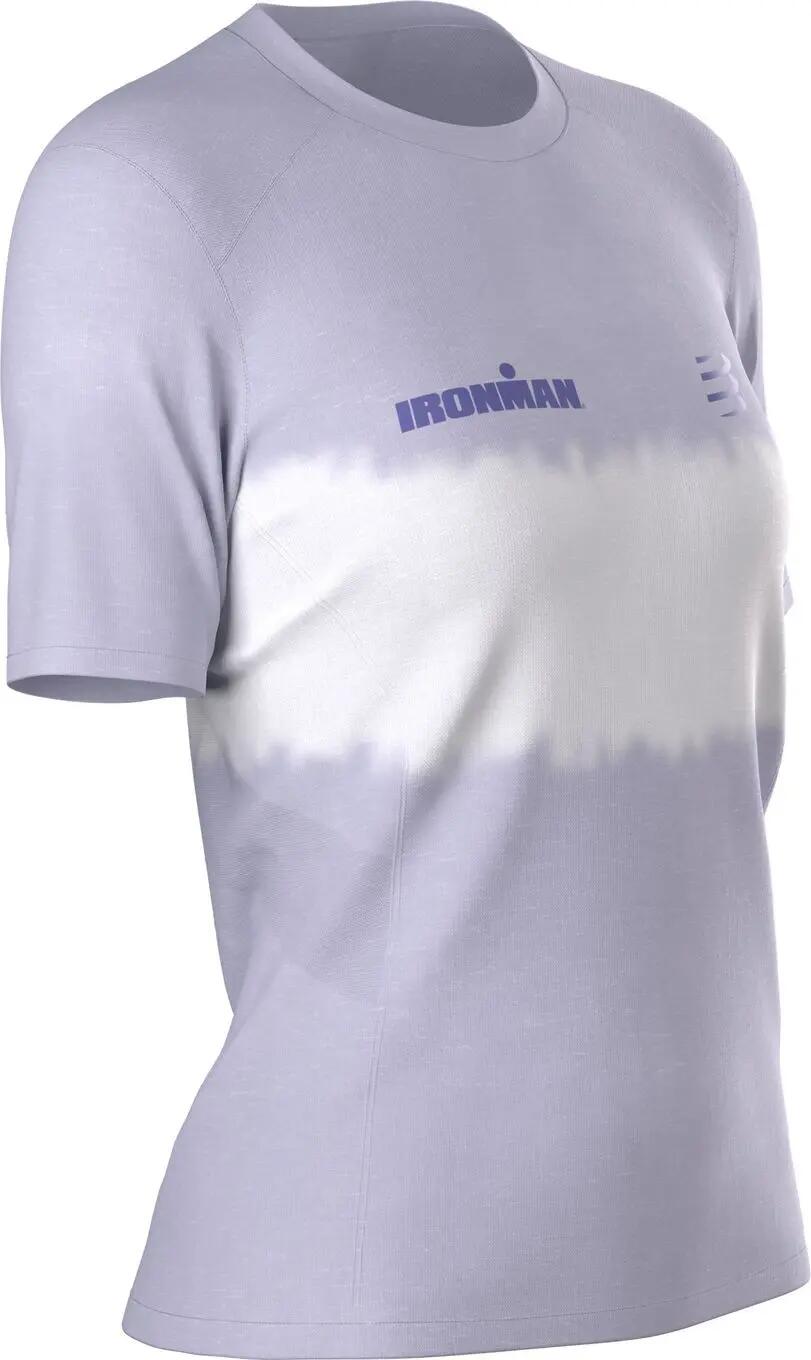 Compressport Performance Ironman 2026 T-shirt paars/wit voor dames 3/4