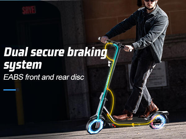 Patinete eléctrico plegable TODIMART T3S con neumáticos de 8,5" e indicadores lu 6/7
