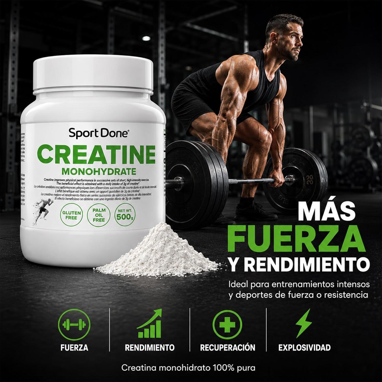 Kreatin-Monohydrat 500 g SportDone 2/7