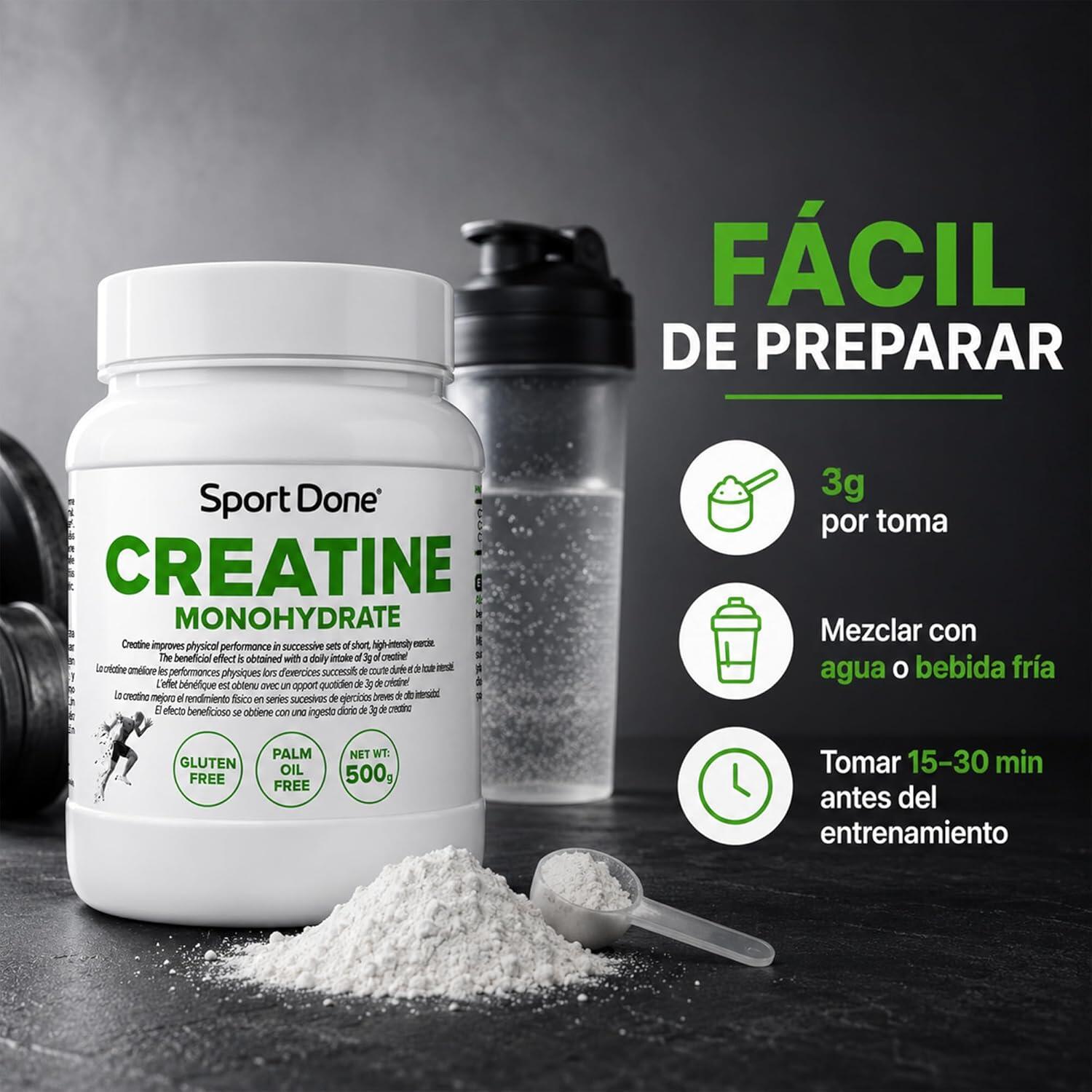 Kreatin-Monohydrat 500 g SportDone 4/7