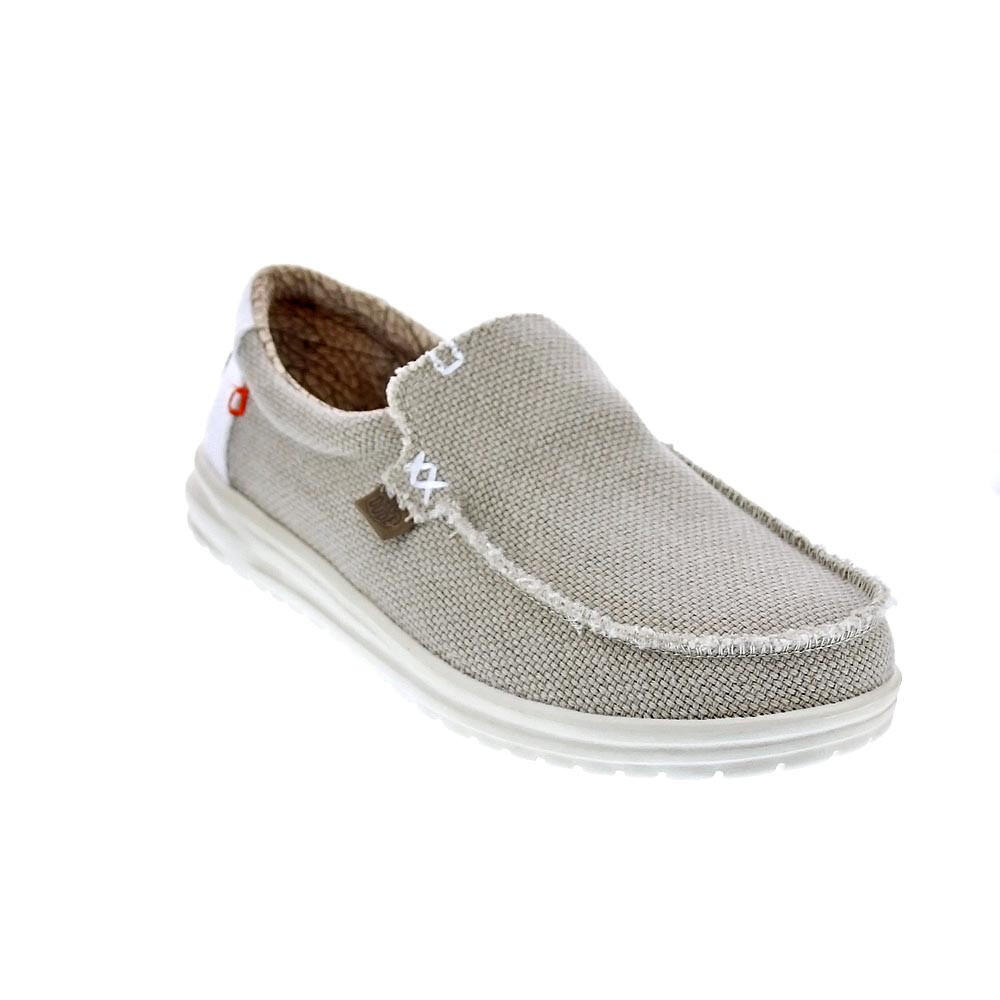 HEY DUDE Mikka Braided - Navy, Off White 4/7